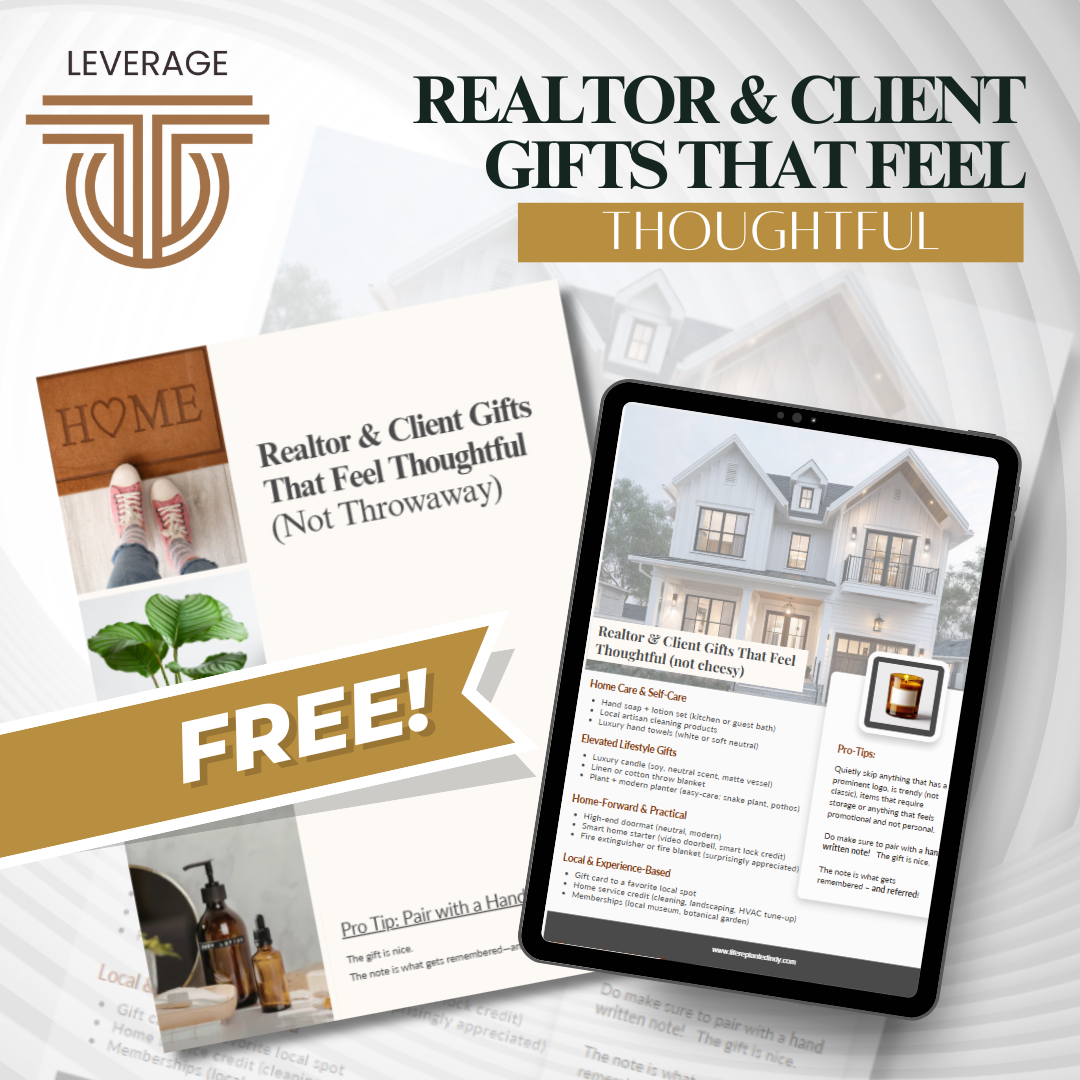 FREE Realtor & Client Gifts That Feel Thoughtful Guide