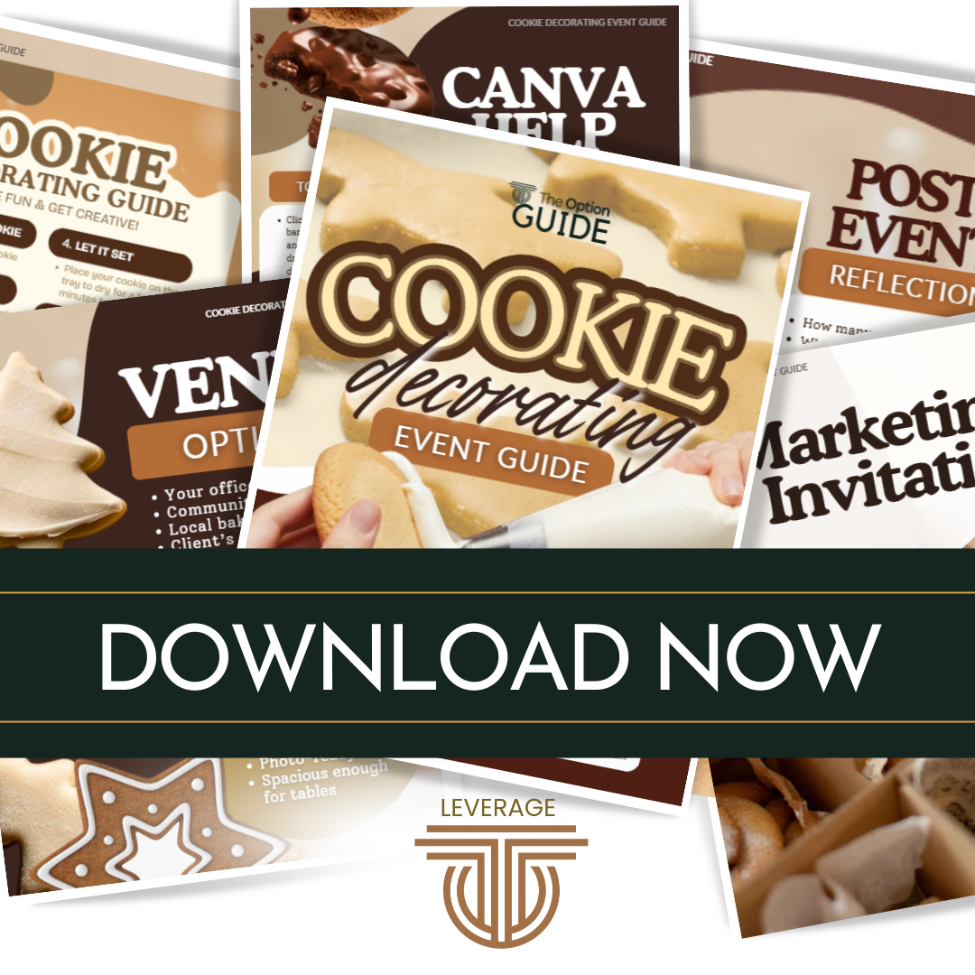 Cookie Decorating Client Event Guide for Real Estate Agents