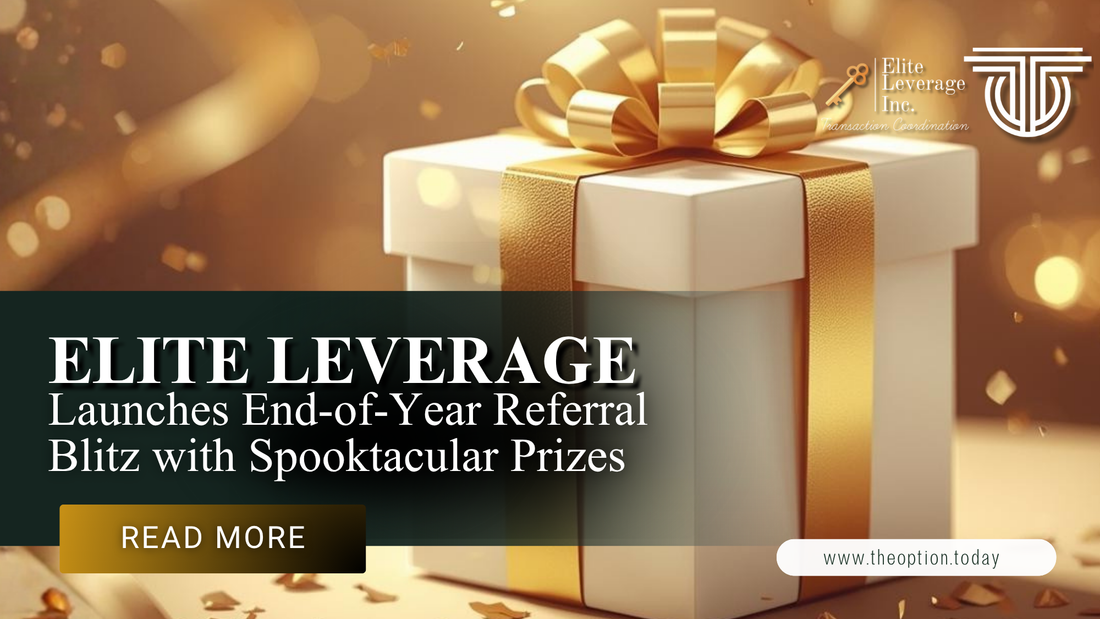 Elite Leverage Launches End-of-Year Referral Blitz with Spooktacular Prizes