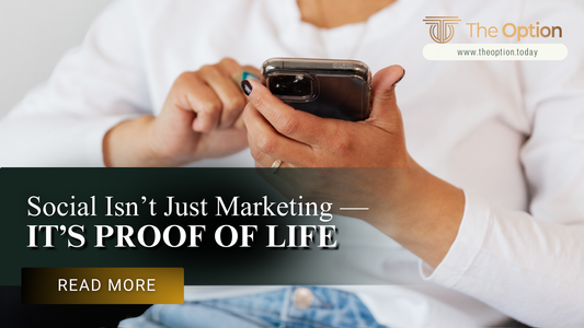 Social Isn’t Just Marketing — It’s Proof of Life