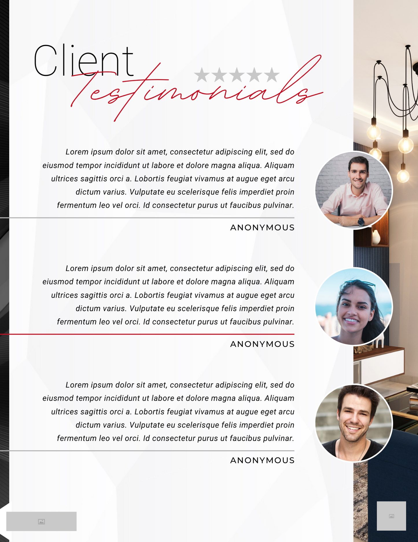 Comparative Maketing Analysis Template