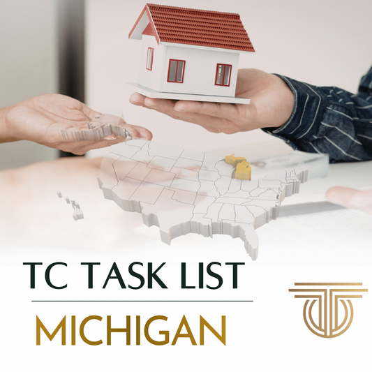 Michigan Buyer and Seller Contract to Close Checklist