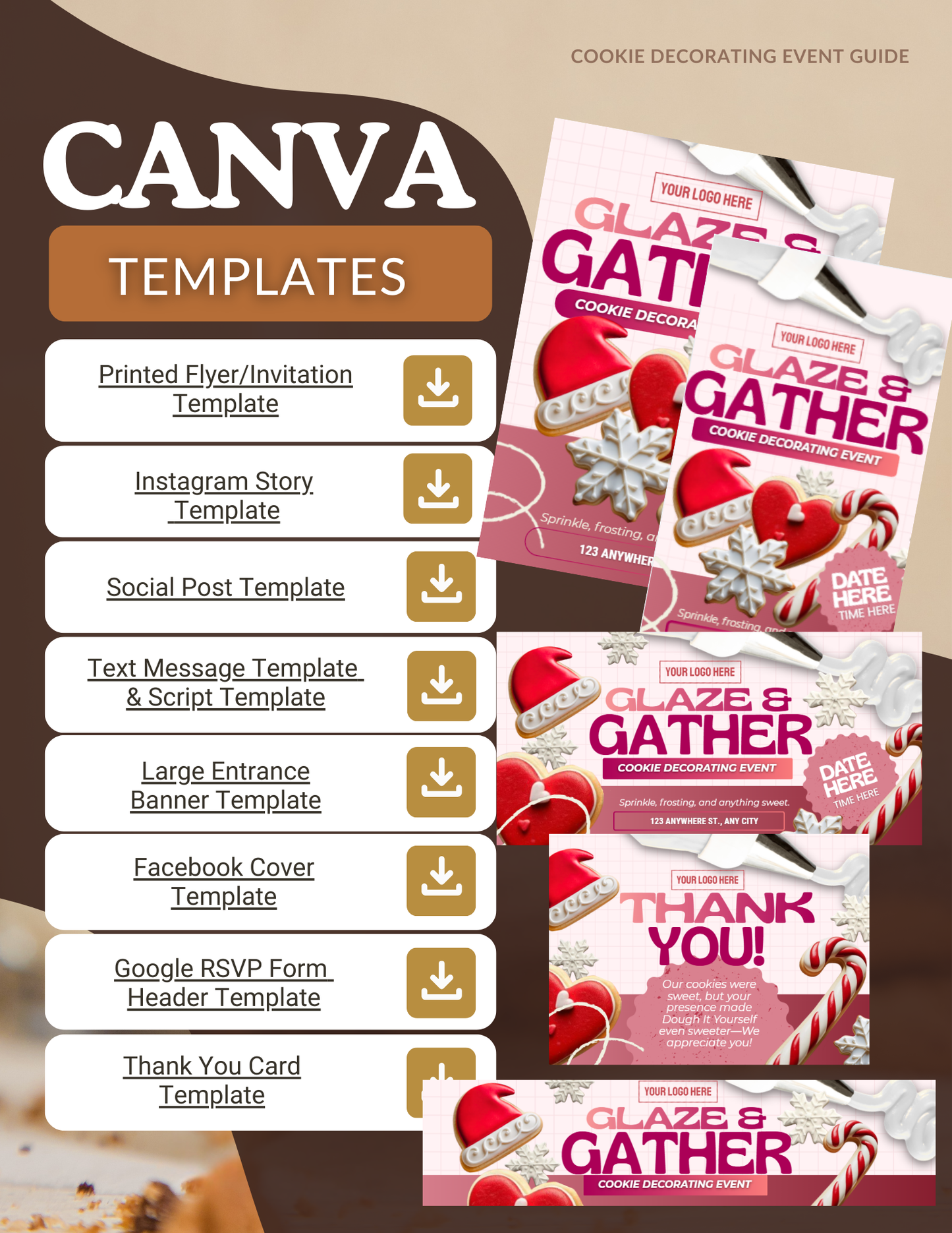 Cookie Decorating Client Event Guide for Real Estate Agents