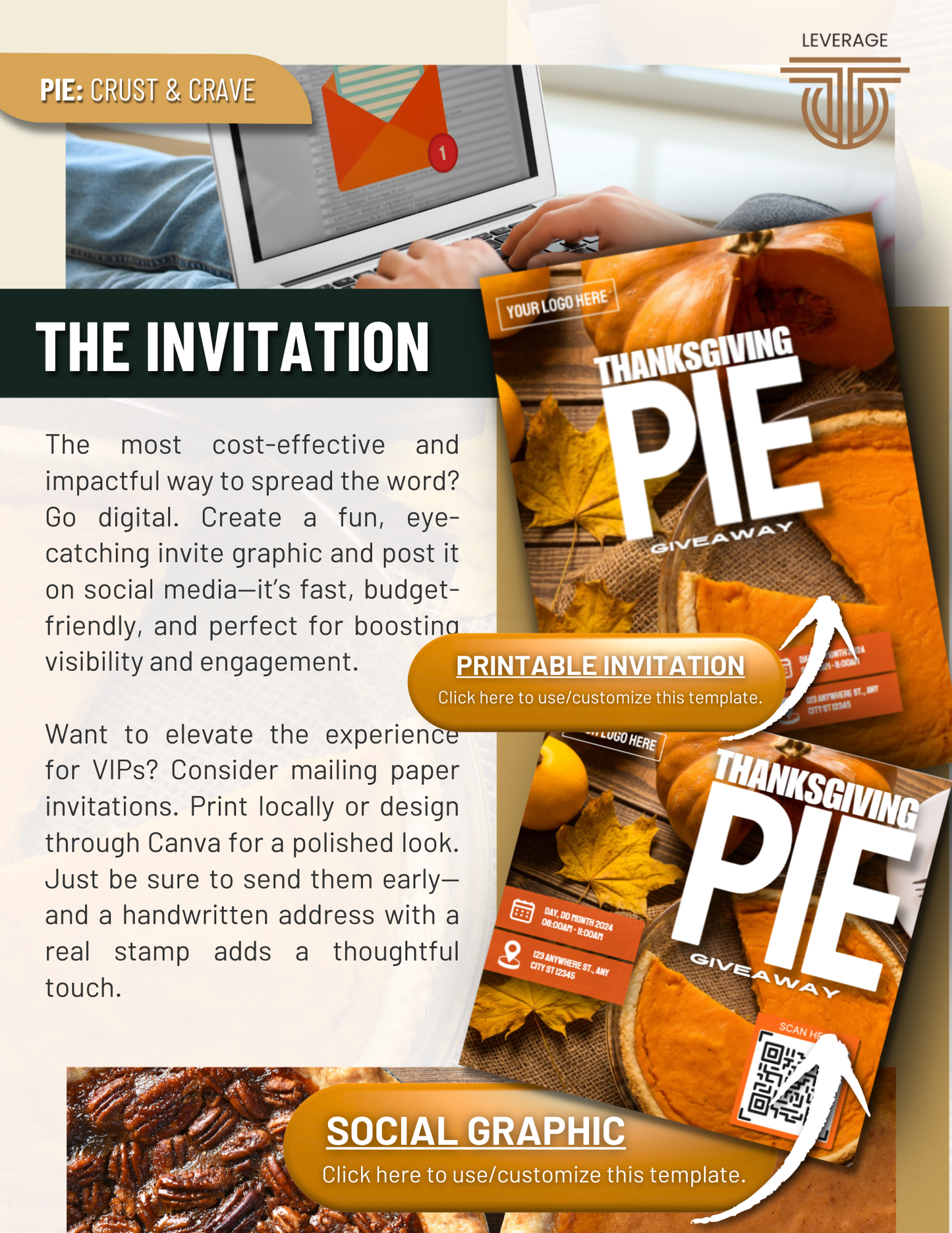 Pie: Crust & Crave Giveaway Event Guide