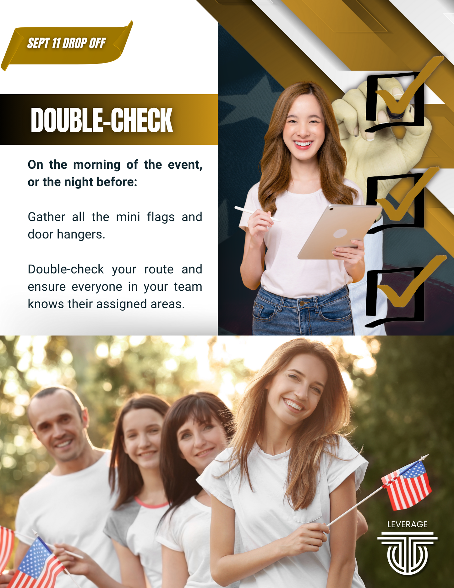 September 11 Drop Off Event Guide