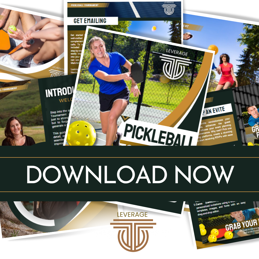 Pickleball Tournament Event Guide