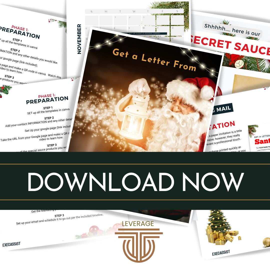 Letters To Santa Event Guide