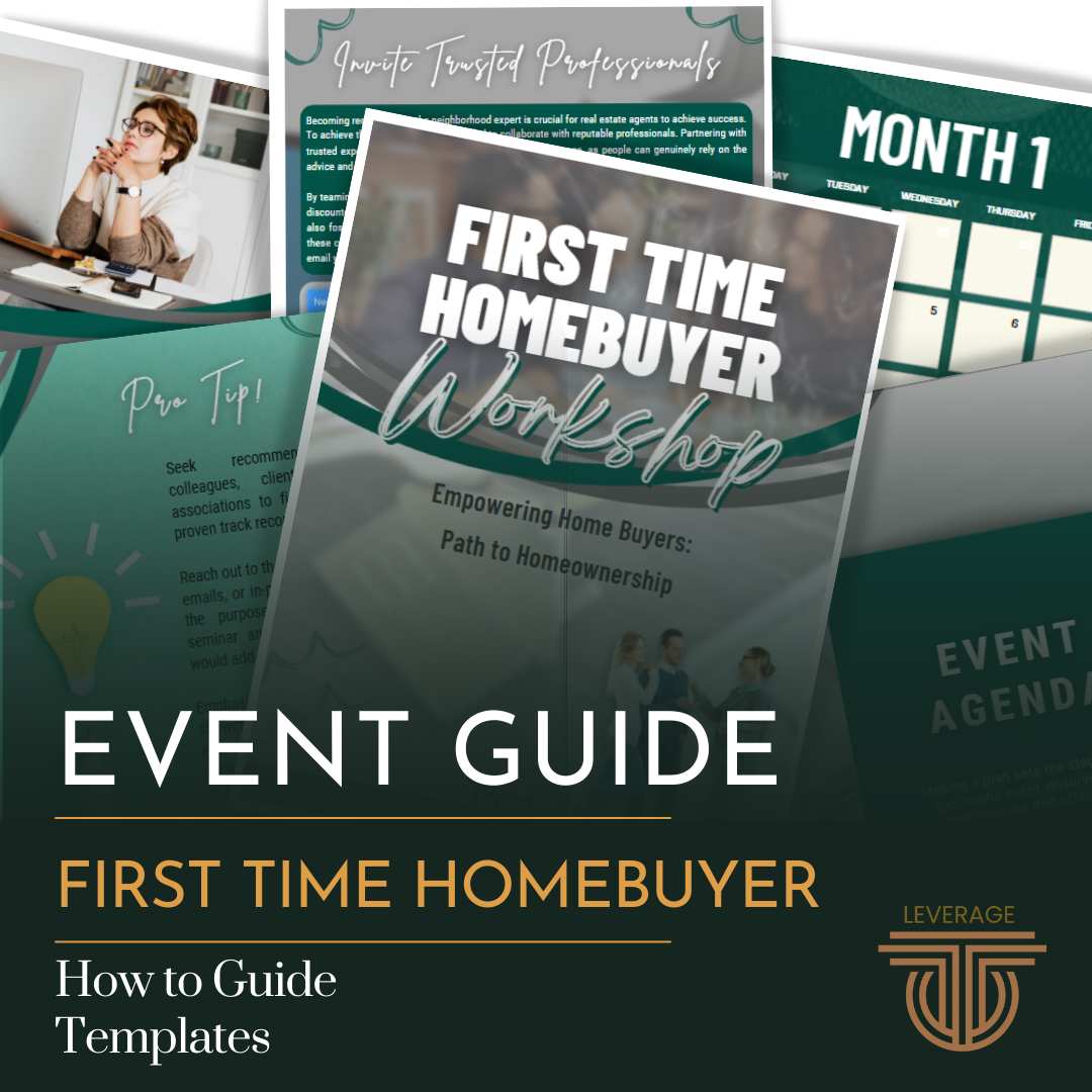 First Time Homebuyer Seminar Event Guide